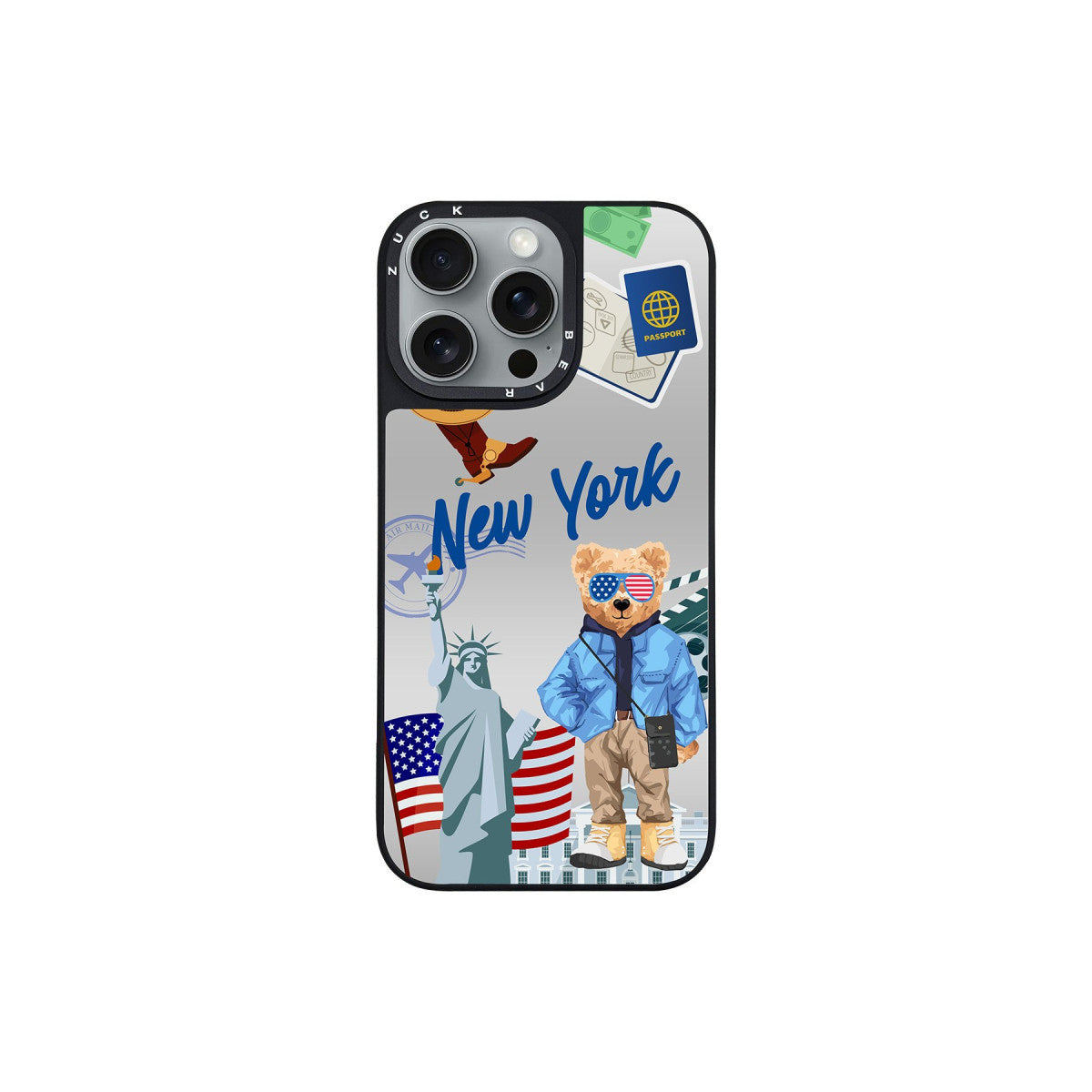 ZuckBear Apple iPhone 16 Pro Benard Mirror Magsafe Kapak